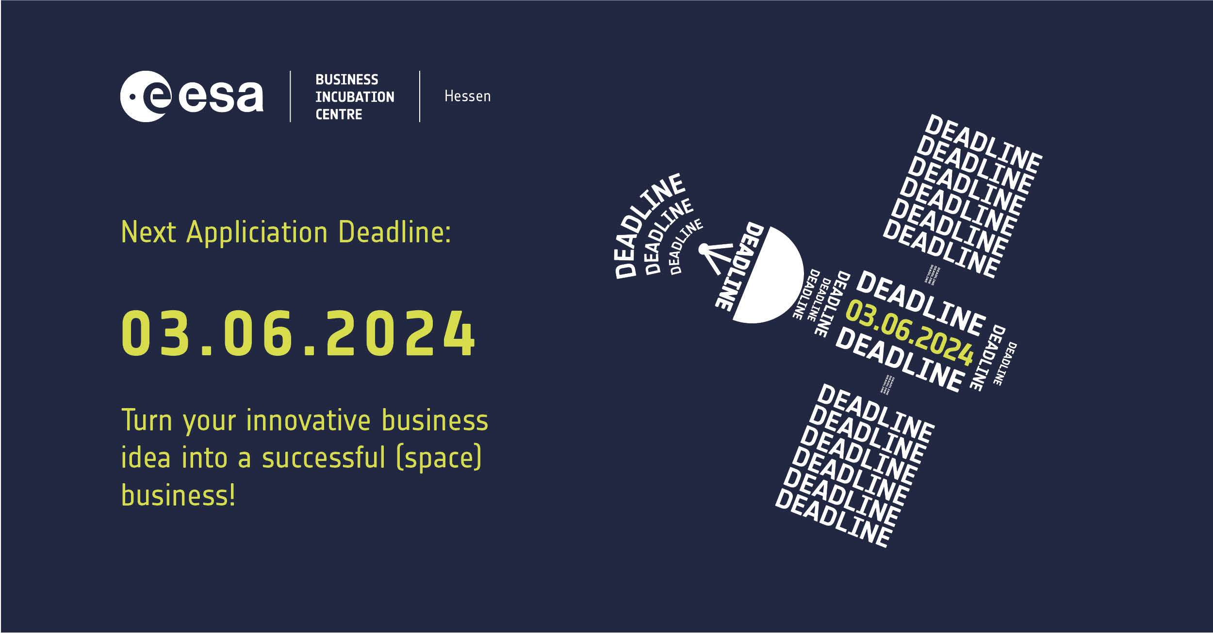 ESA BIC Hessen Application Deadline